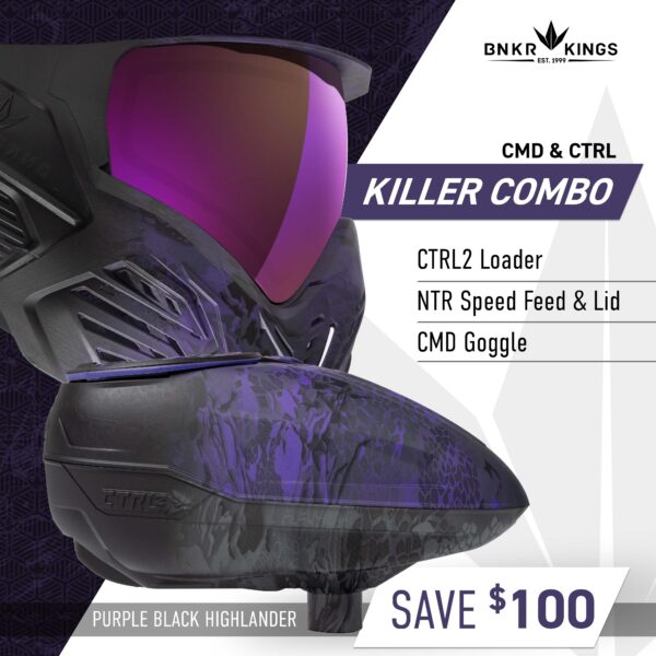 Combo Killer - CMD & CTRL2 - Purple Black Highlander