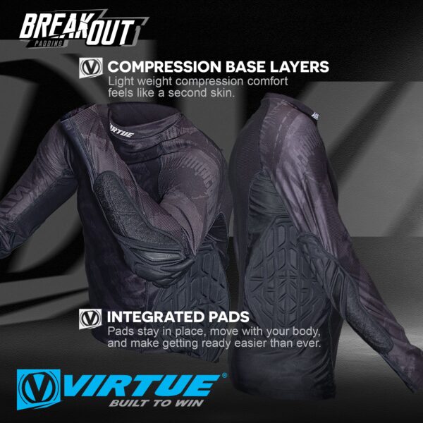 Virtue Breakout Manga larga acolchada