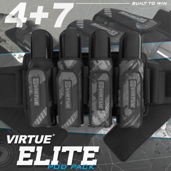 Virtue Elite Pack 4+7 Graphic Black