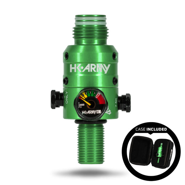 AeroLite Pro Regulator + Case - Ajustable - Green